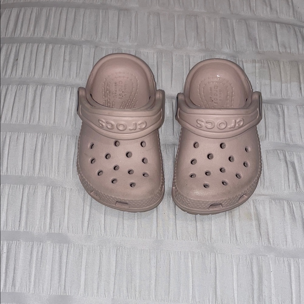 CROCS Pink Water Shoes with Ventilation Holes